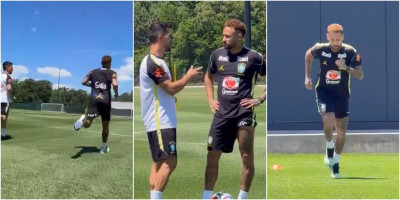Ovo su svi čekali: Nejmar konačno izašao na terenu, ali jedna stvar brine Brazilce (VIDEO)