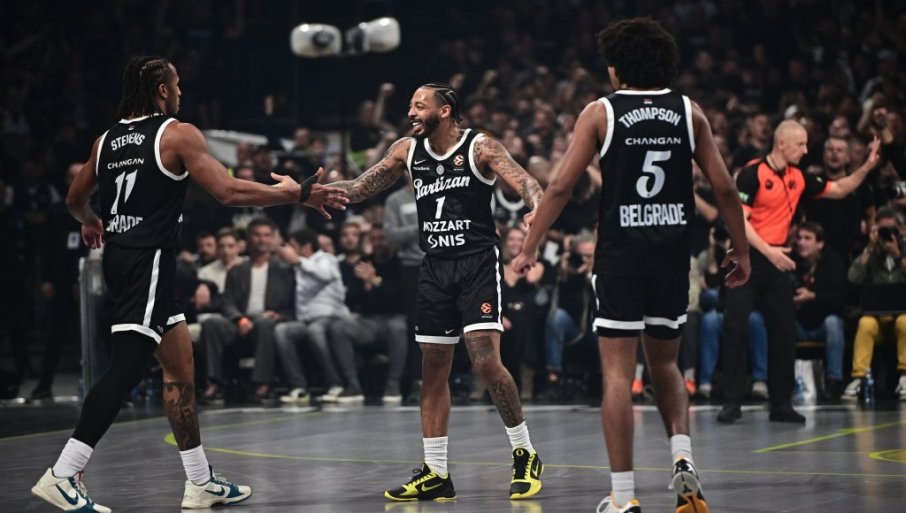 UŽIVO, ASVEL - PARTIZAN: Crno-beli se muče i gube u Vilerbanu