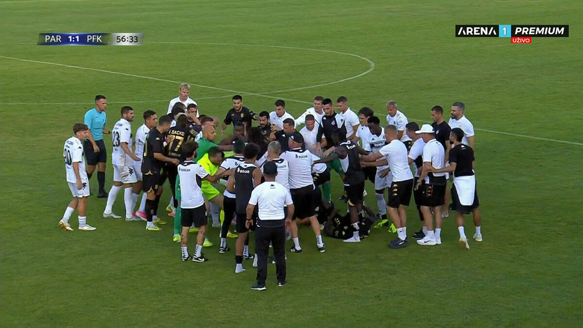 Uživo, Partizan - Nafta: Poslednja provera crno-belih na pripremama