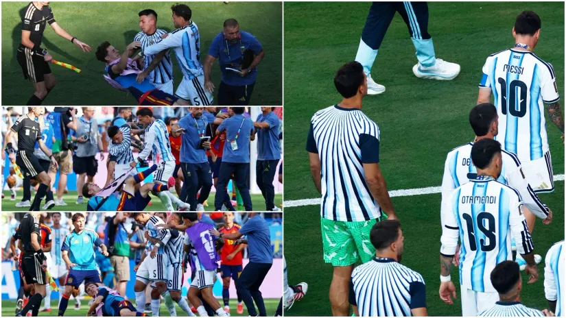 Sramota ponižene Argentine: Okrenuli leđa Špancima na dodeli titule, Paredes pridavio Garsiju i Gavija
