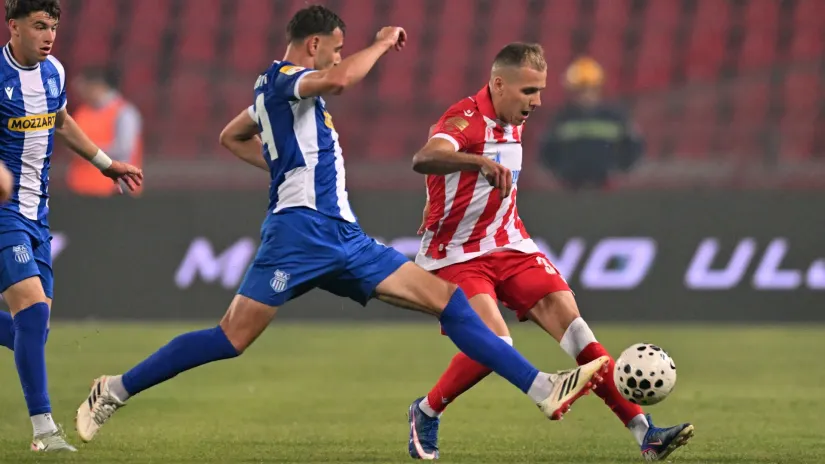 SASTAVI: OFK Beograd - Crvena zvezda; Katai u špicu, Loizu na krilu, Veljković i Gudelj štoperi