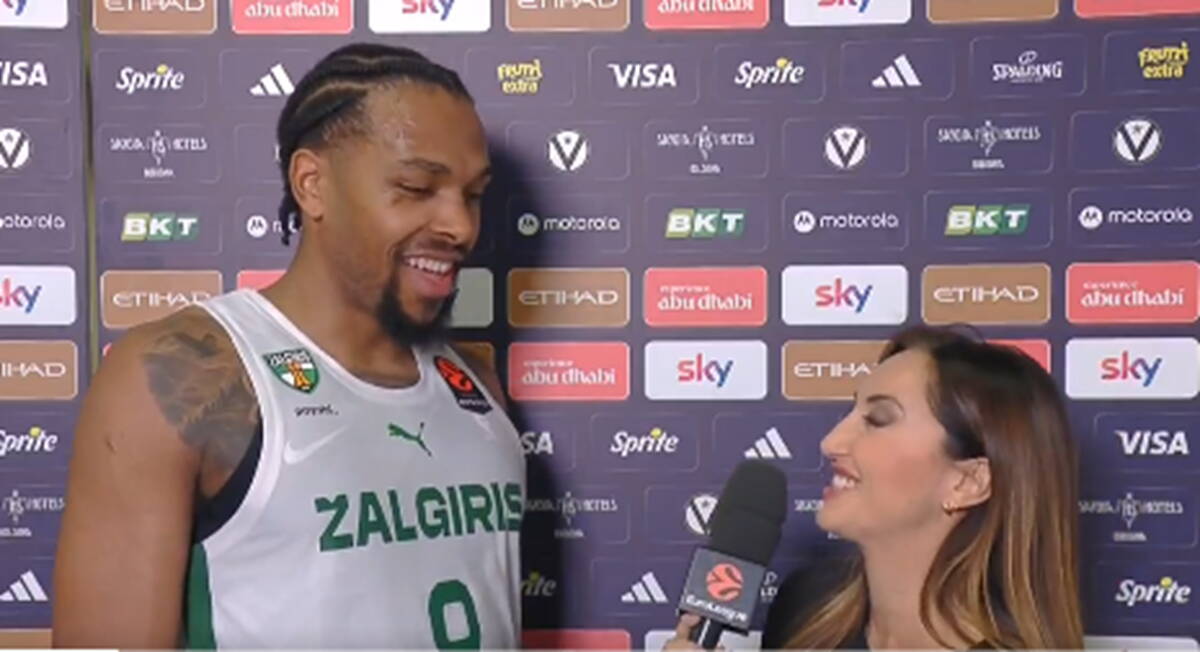 "Jedva čekam da ga vidim": Sterling Braun se "naoštrio" za Partizan, nije mogao da ne spomene derbi