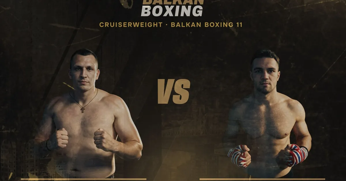 Promena borbe na Balkan Boxing 11: Ništa od dugo čekanog povratka u ring zbog povrede na treningu