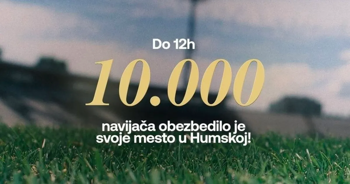 Partizan se pohvalio prodajom ulaznica pred Unu Štrasen: Do podneva je otišlo 10.000 karata