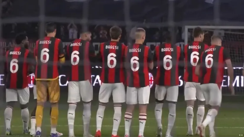 Ceo Milan se obukao kao Barezi: I nije slučajno što ga je dao šest minuta pre kraja
