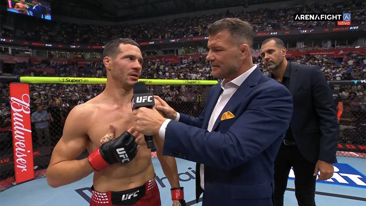 "Dajte mi njega, hoću osvetu": Nikolić pred kamerama tražio od UFC-a revanš sa Supermenom