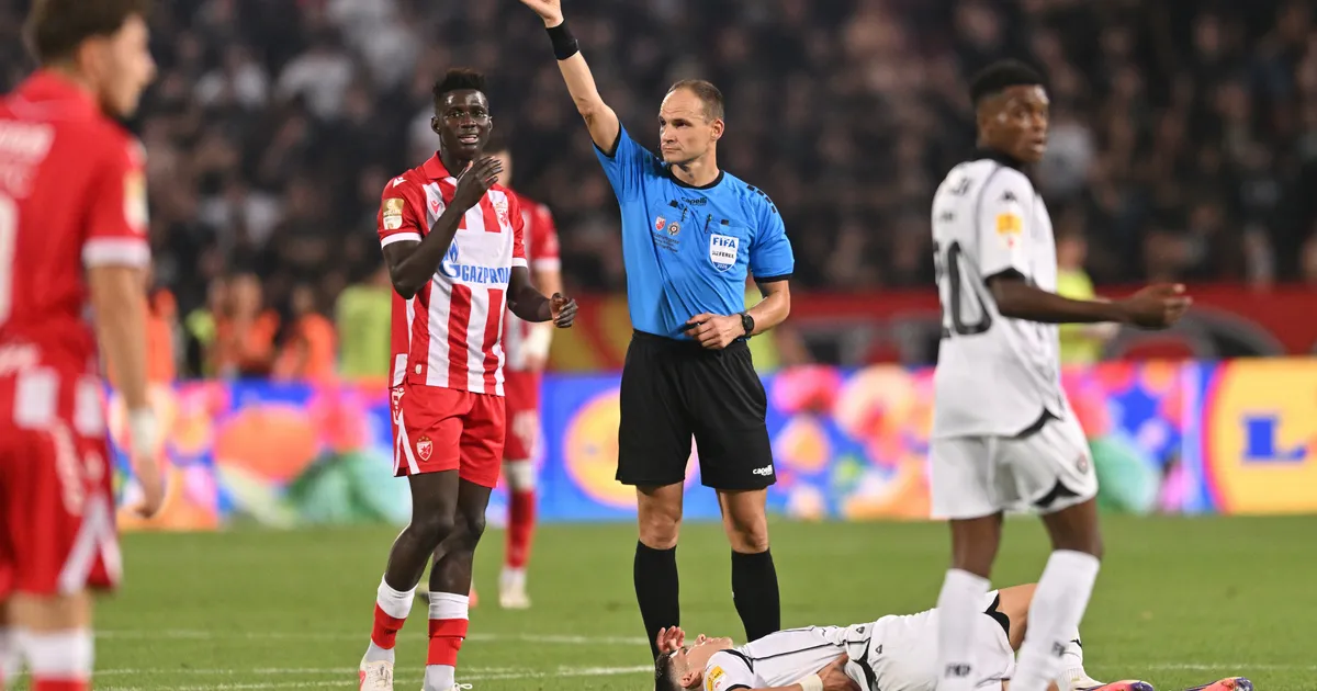 VAR analiza FSS: Penal za Zvezdu protiv Partizana "čist kao suza", igrač crveno-belih zaslužio crveni karton