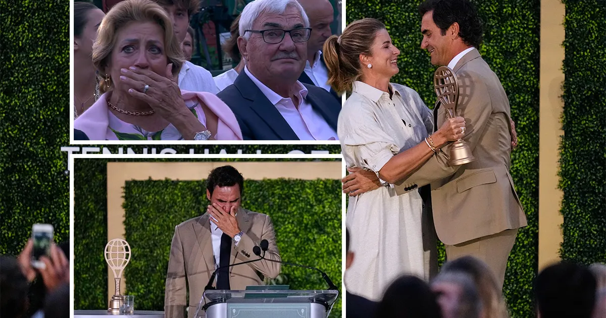 Svi znaju kakav je Federer, ali Mirka je otkrila ono što se nikada nije videlo i roditelji plakali