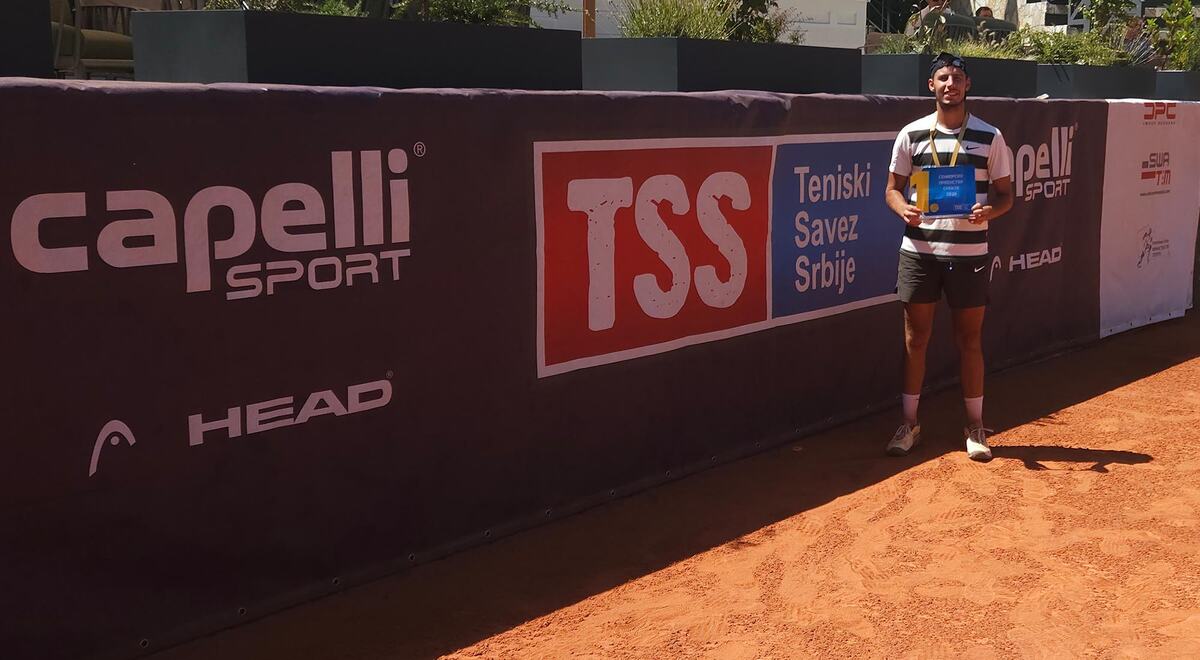 ZVEZDA VLADA U I TENISU! Aleksa Oparnica novi šampion Srbije