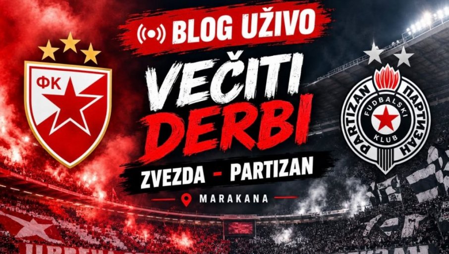 PRENOS, ZVEZDA - PARTIZAN: Praznik srpskog fudbala na "Marakani"