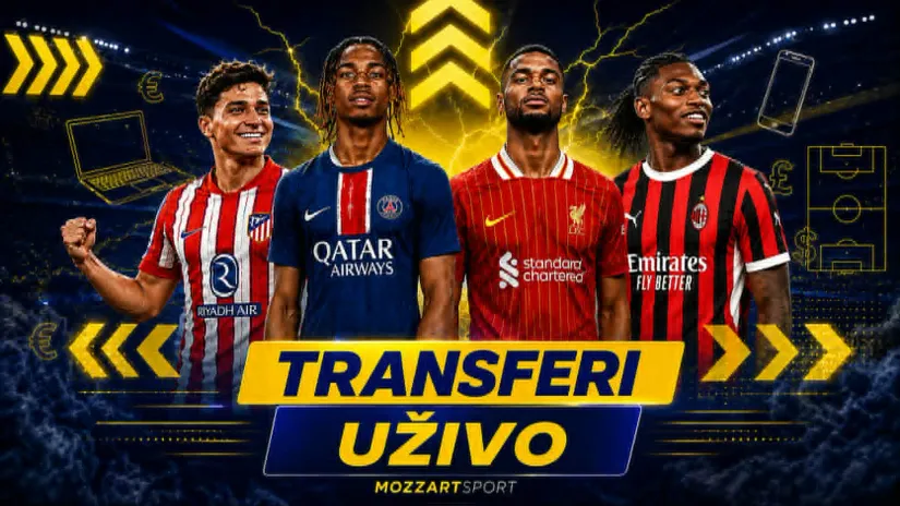 TRANSFERI (četvrtak, 20. avgust)