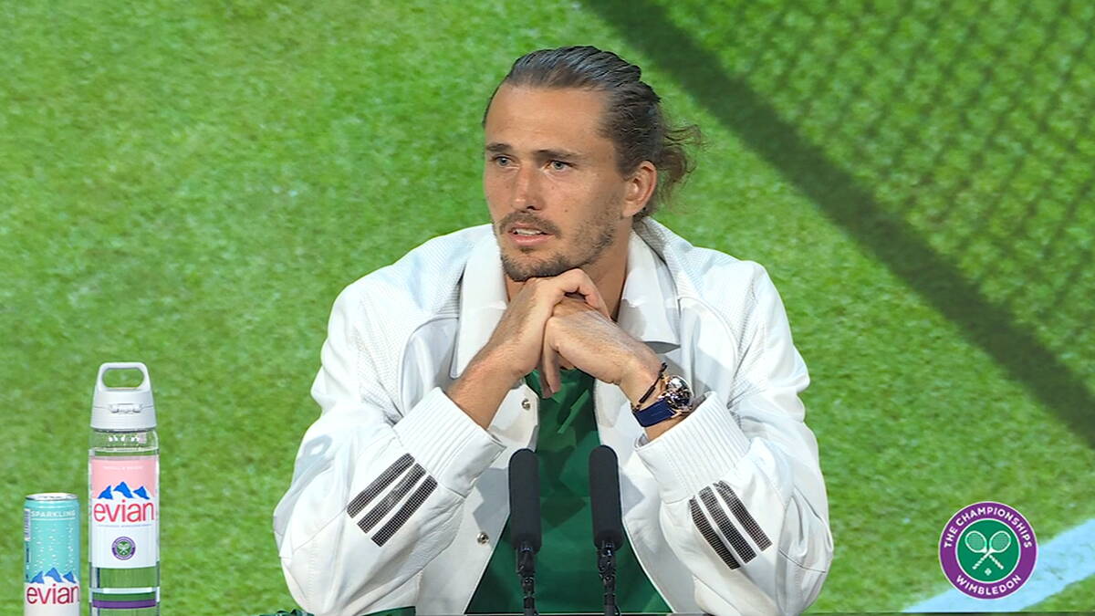 "Opet ste zaboravili Novaka": Saša Zverev se nije zaneo, delio lekcije na Vimbldonu