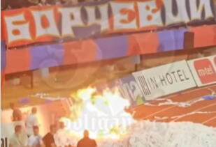 POJAVIO SE NOVI SNIMAK HAOSA U BANJALUCI! Bugari divljali, navijači Borca im odmah odgovorili - izbio požar na stadionu, pogledajte scene koje obilaze region!