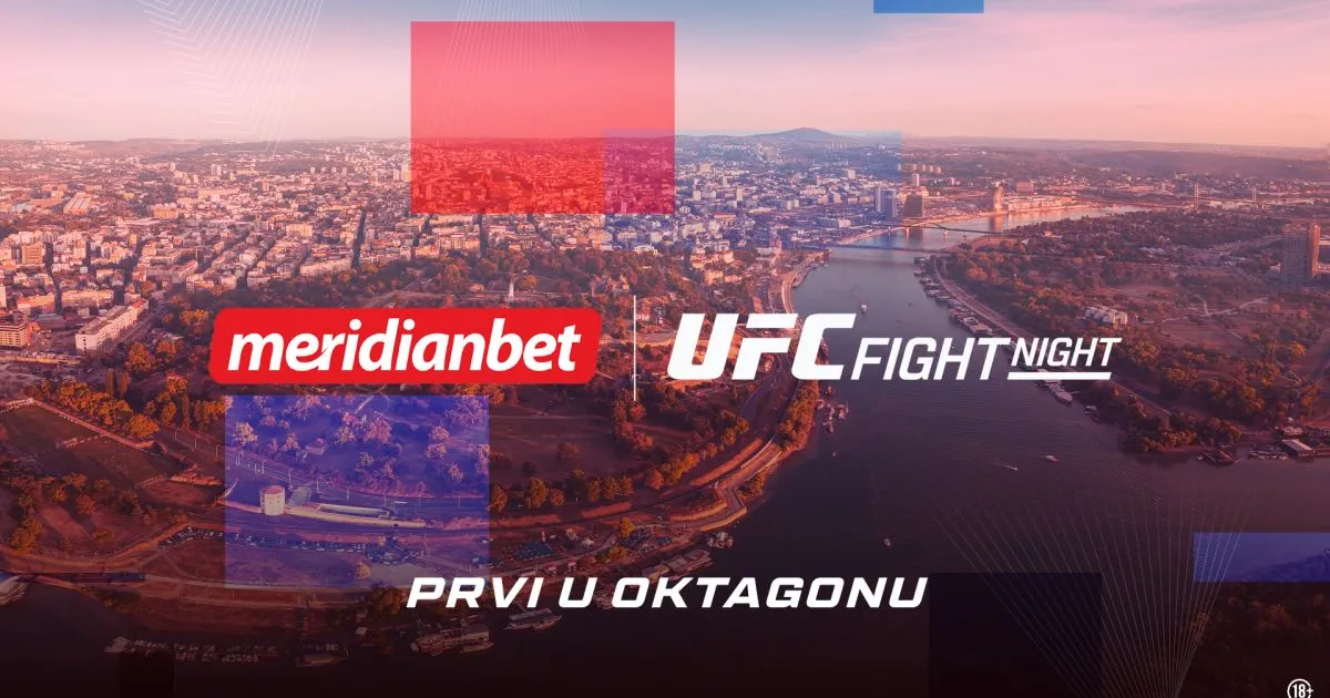 Meridianbet uz UFC Fight Night u Beogradu: Nezaboravno veče u prepunoj Areni!