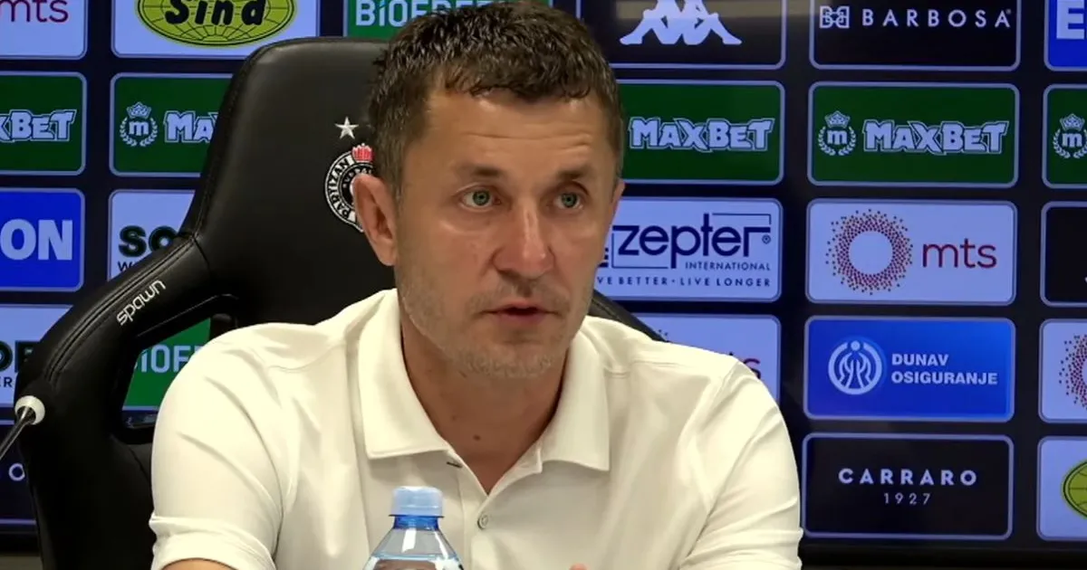 "Ovo se ranije nije dešavalo u Partizanu": Saša Ilić otkrio problem u svlačionici i poslao jasnu poruku