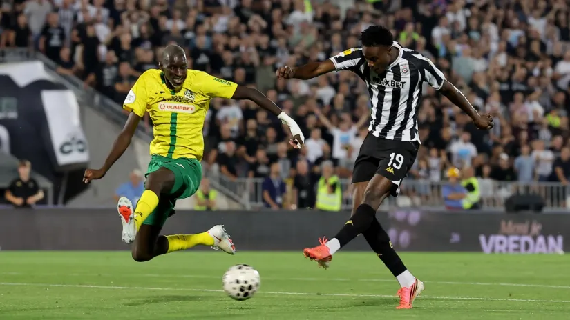 POLUVREME: Partizan - Tobol 1:0 (VIDEO)
