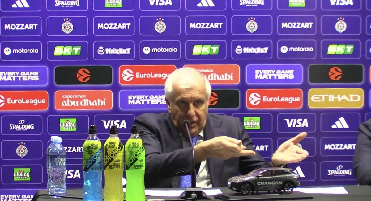 Željko Obradović, konferencija uživo: Čekamo prve utiske trenera Panatinaikosa u Areni