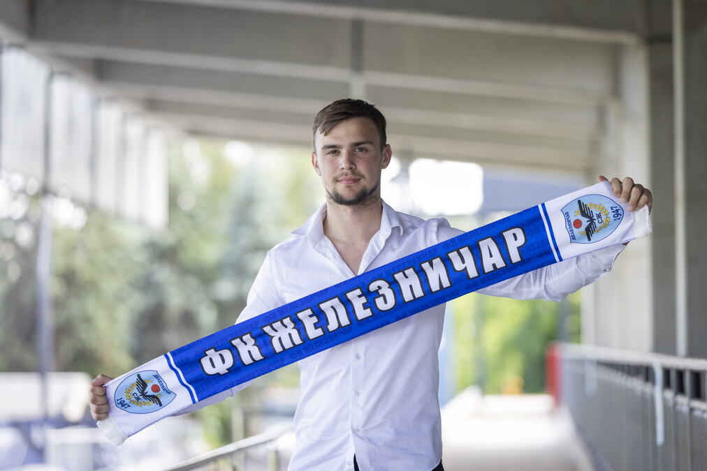 ŽELEZNIČAR PROMOVISAO NOVOG GOLAMA: Jovan Miladinović u Pančevu