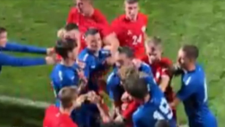 Opšti haos u Staroj Pazovi! Rus zverski udario Srbina (VIDEO)