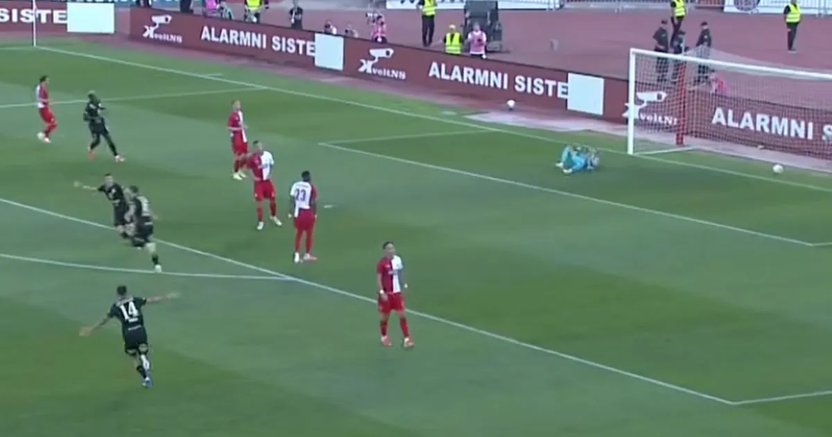 Od ovoga nije bilo odbrane: Pogledajte kako je Vojvodina primila gol na startu utakmice
