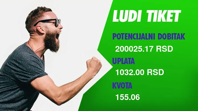 LUDI TIKET, utorak, 200.025 dinara: Tako se miskuju sportovi u Prokuplju