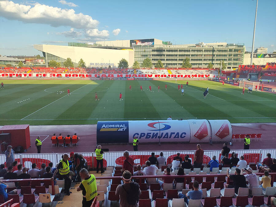 Vojvodina - Ferencvaroš uživo: Evropa se vratila u Novi Sad