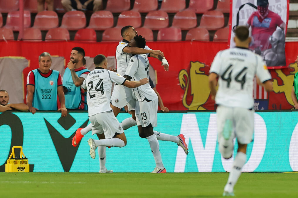 POGLEDAJTE KAKO JE PARTIZAN U PRVOM MINUTU POVEO PROTIV CRVENE ZVEZDE! Nestvaran šok za domaćina - Demba Sek probio, a onda... VIDEO