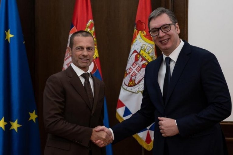 DOBILI SMO FINALE LIGE EVROPE 2029! Vučić objavio veliku vest: Igraće se na Nacionalnom stadionu u Surčinu!