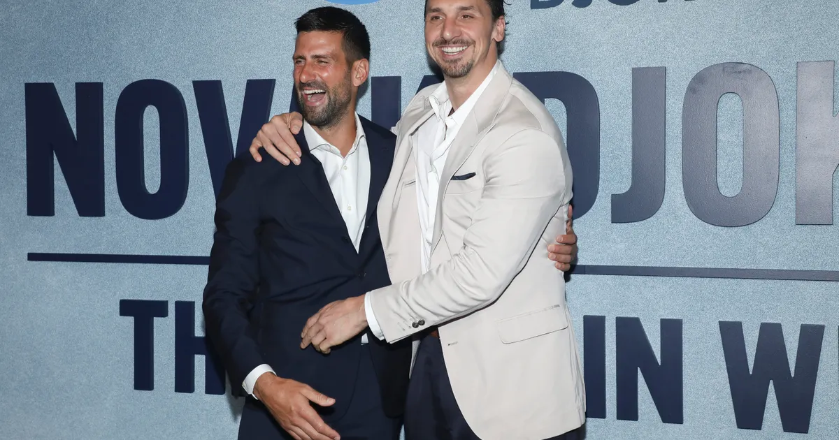 Ovo može samo Novak Đokoković: Srbin promovisao novi film, grlio Ibrahimovića, Tajsona, Đanija Infantina
