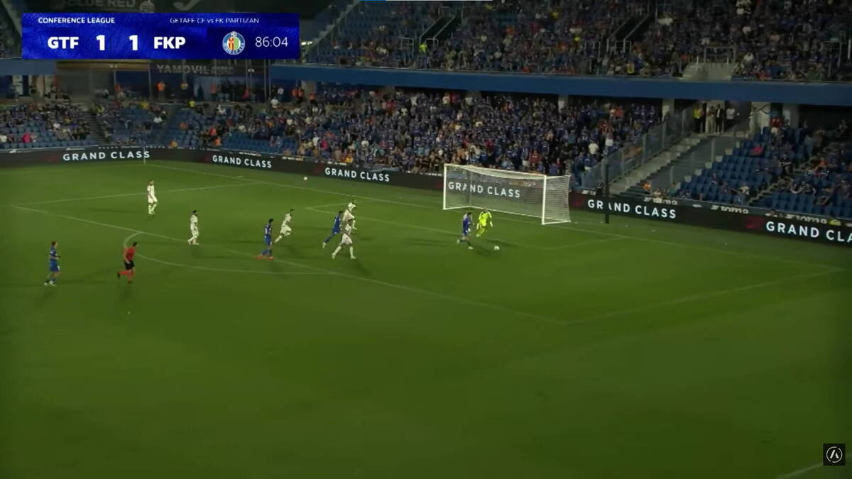 Partizan će skupo plaćati ovaj gol iz Madrida: Pogledajte kiks Miloševića i cele odbrane