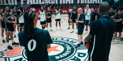 Košarkaši Partizana odradili prvi trening: Bivši reprezentativac je novi direktor crno-belih (FOTO)