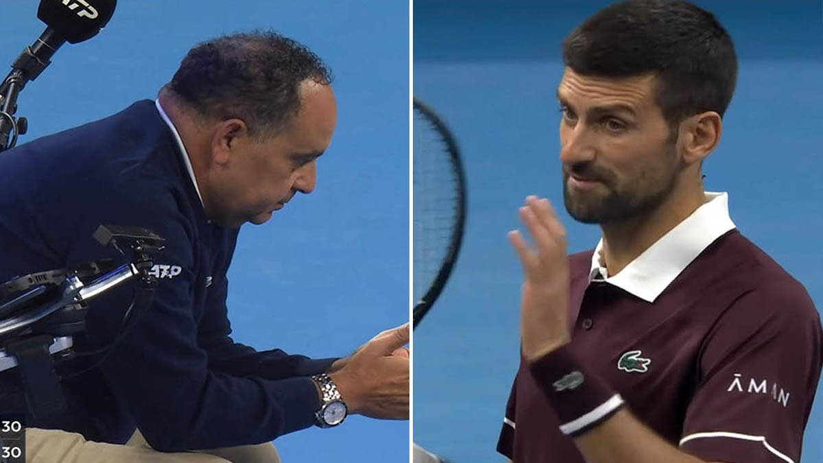 "Slušaj me, to nema nikakvog smisla": Đoković se svađao sa sudijom, pa mu se Zverev izvinjavao