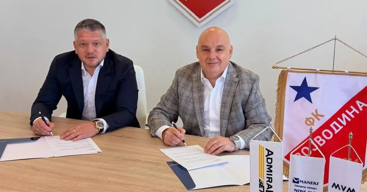 Pred evropski izazov i sezonu velikih ambicija: AdmiralBet postao generalni sponzor FK Vojvodina