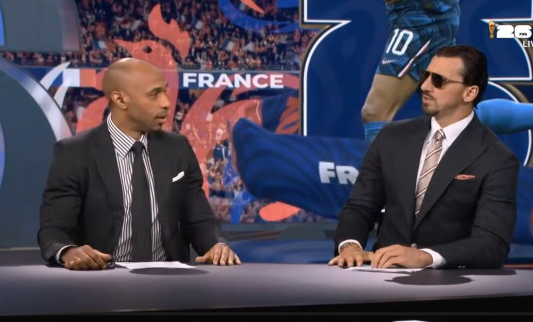 "TO JE TIPIČNO ZA TEBE, ZLATANE!" Svađa u programu uživo! Ibrahimović i Tjeri Anri se sukobili zbog Mbapea i Francuske