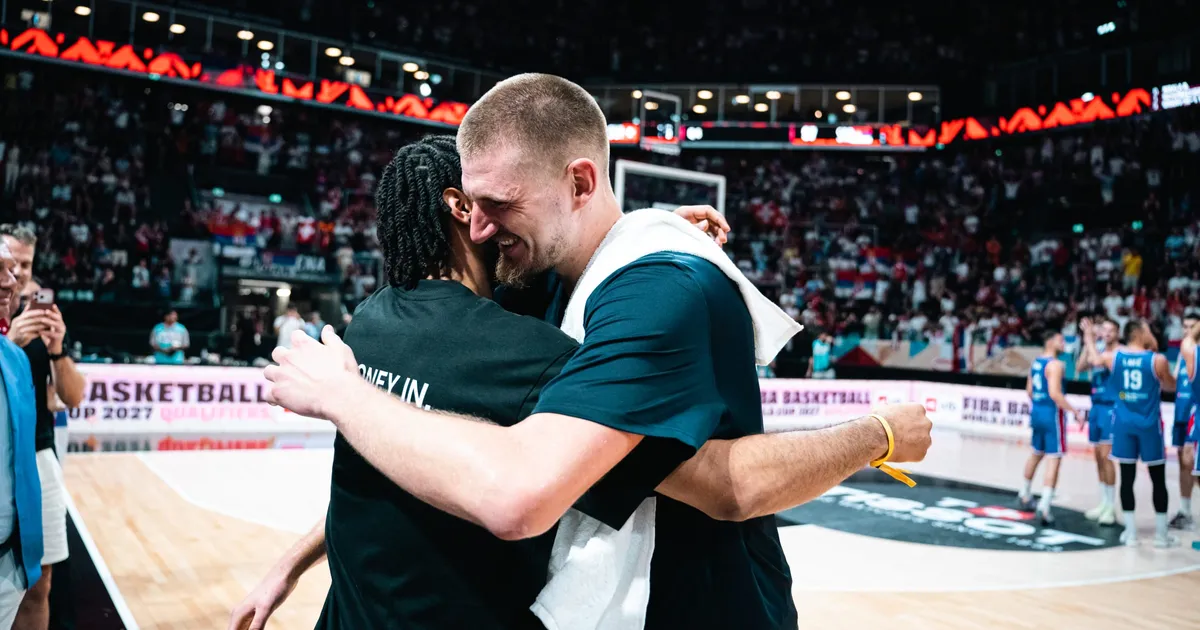 Nikola Jokić na dobroj poznatoj lokaciji, ovde je proslavio najemotivniju pobedu, i ne, nije u pitanju košarka