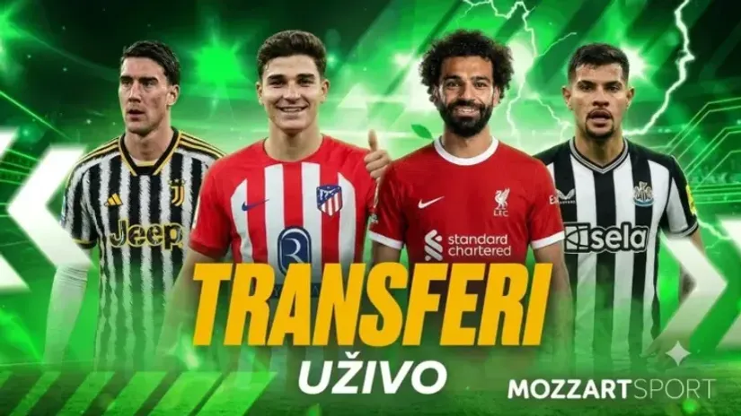 TRANSFERI (nedelja, 19. jul)
