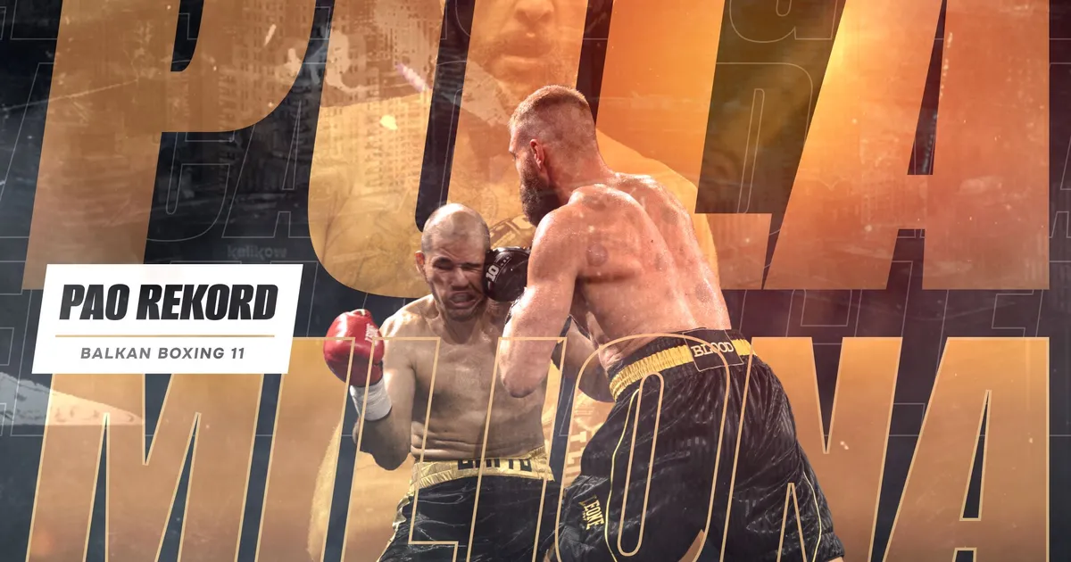 Balkan Boxing 11 oborio sve rekorde gledanosti u Srbiji i Rusiji: Istorijske brojke na Arena Fight i Rutube