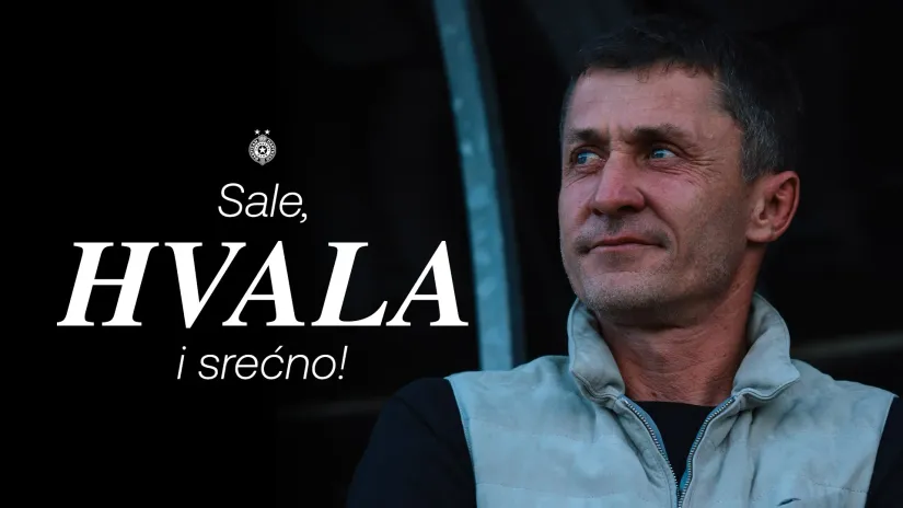 Zvanično: Saša Ilić više nije trener Partizana