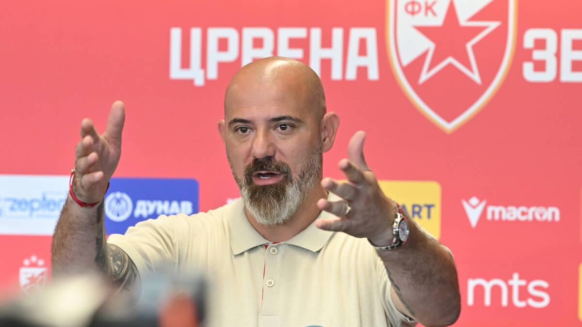 Uživo, obraćanje Dejana Stankovića: Trener Crvene zvezde najavljuje meč protiv Hapoela