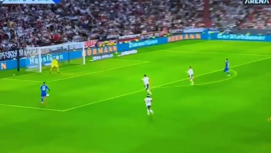 Potez zbog kog su se svi hvatali za glavu! Srbija će ovaj promašaj protiv Nemačke dugo da žali (VIDEO)