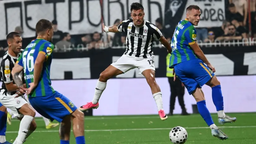 Drama u Ubu rešena u nadoknadi: Partizan ispustio pobedu, iako je dvaput vodio
