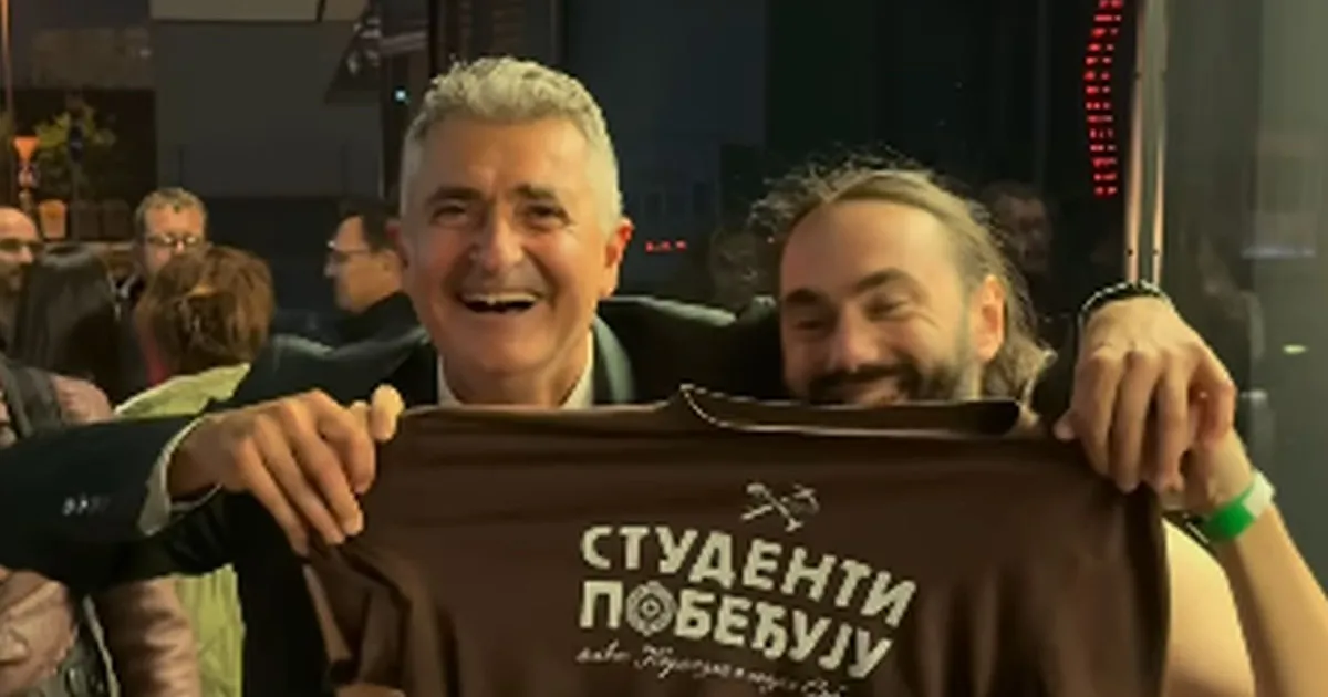Evo za koga navija Ilija Srdanović, snimak posle pobede studenata obilazi zemlju, pogledajte njegovu reakciju
