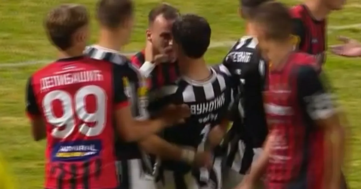 Frka na meču Mačva - Partizan: Tuča na samom kraju, Sek "pocrveneo", Pejović bio u klinču i sa Vukotićem
