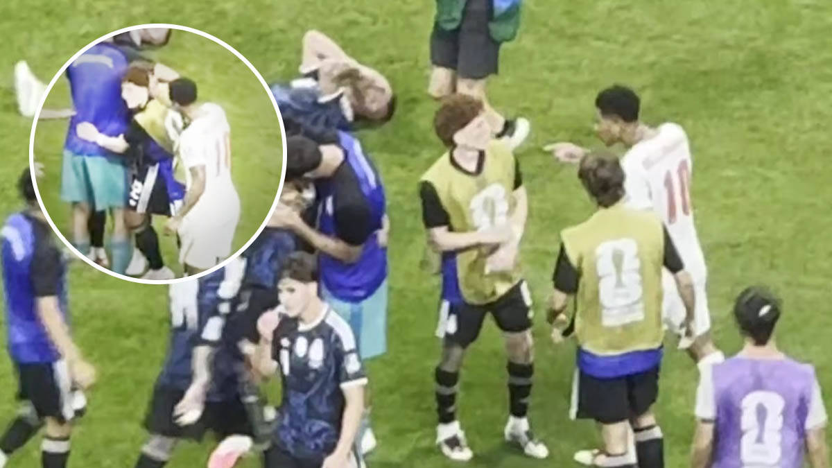 Zašto je Belingem udario igrača Argentine? Isplivao snimak koji objašnjava haos posle meča