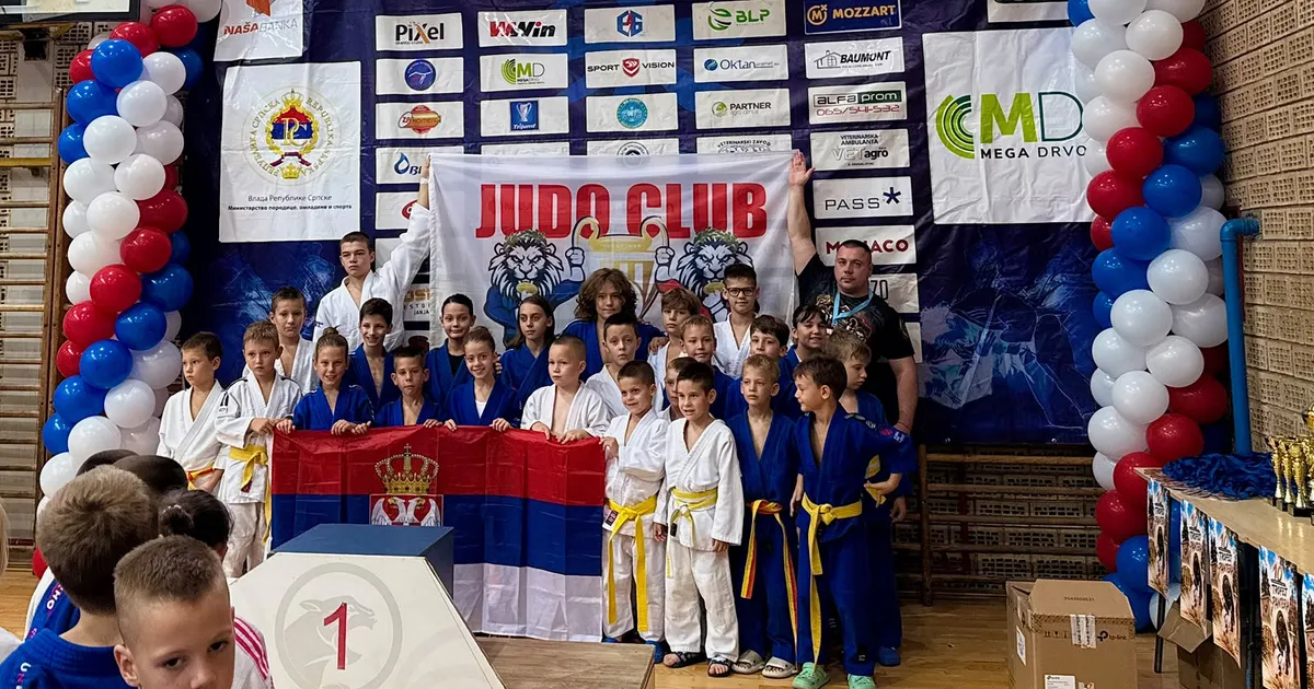 Džudisti Bežanije doneli džak medalja! Sjajan nastup na Internacionalnom kupu u Bijeljini, čak 13 odličja