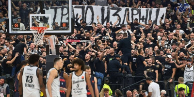 Crno-beli i dalje žive san: Partizan pred "svojim navijačima" slavio u Minhenu!