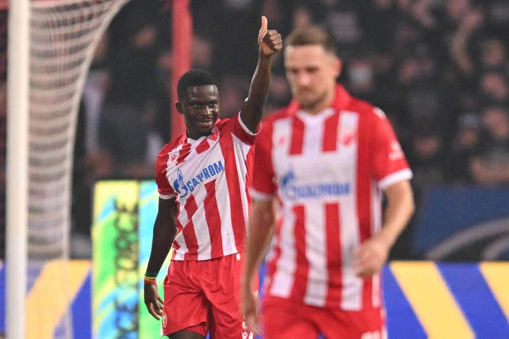 Dijeng odmah dao gol Partizanu: Debi iz snova Rijerine "devetke"