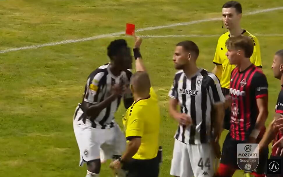 U PARTIZANU KIPTE OD BESA, ALI ON NEMA DILEMU! Sudijski ekspert o crvenom kartonu Seka: Ovo je nasilno ponašanje!