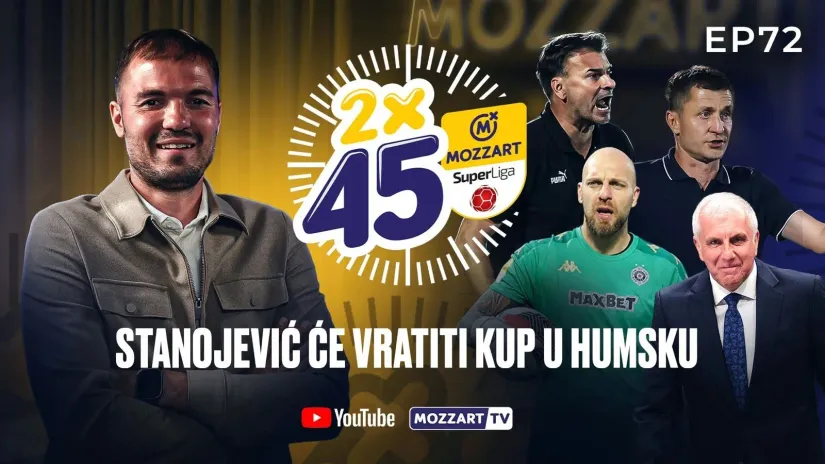 Stefan Čupić: Stanojević vraća autoritet u svlačionicu Partizana, očekujem osvajanje Kupa
