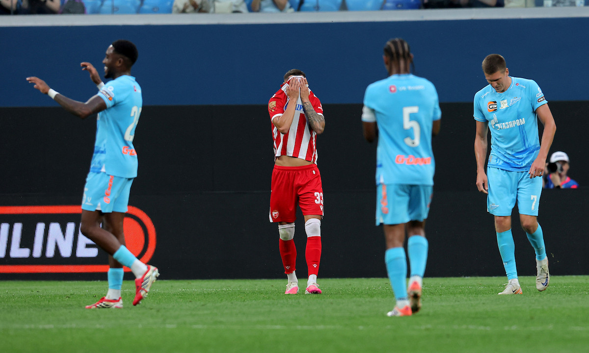 Surovi Zenit pokazao Zvezdi kako se kažnjavaju greške u Evropi
